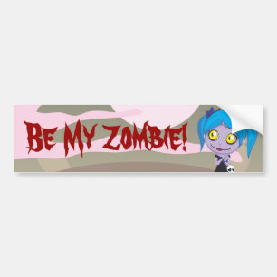 Adesivo Para Carro Amor do zombi