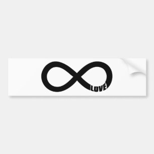 Adesivo Para Carro Amor infinito