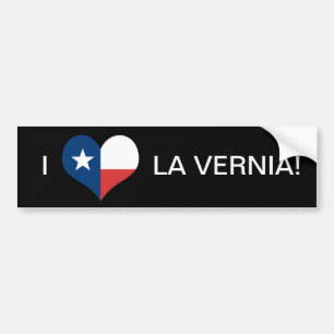 ADESIVO PARA CARRO AMOR LA VERNIA!