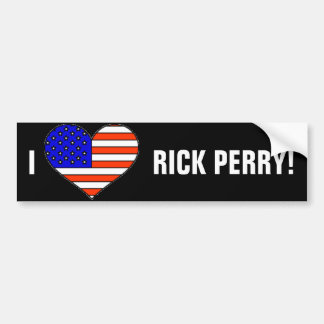 ADESIVO PARA CARRO AMOR RICK PERRY