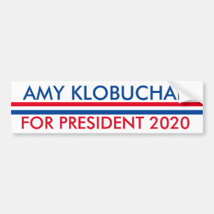 Adesivo Para Carro Amy Klobuchar para o presidente 2020