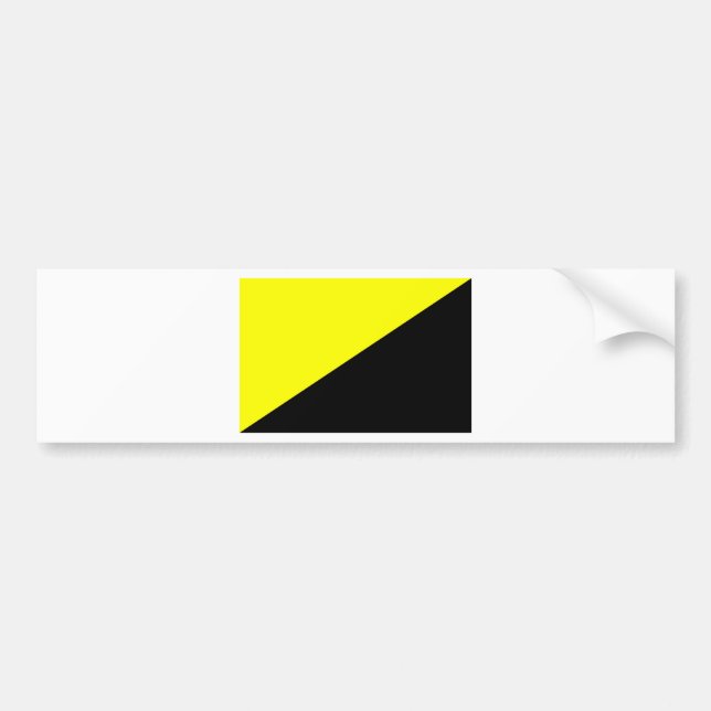 Adesivo Para Carro Ancap Anarchocapitalist Flag (Frente)
