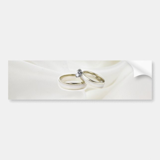 Adesivo Para Carro Anéis em Satin (Frente)