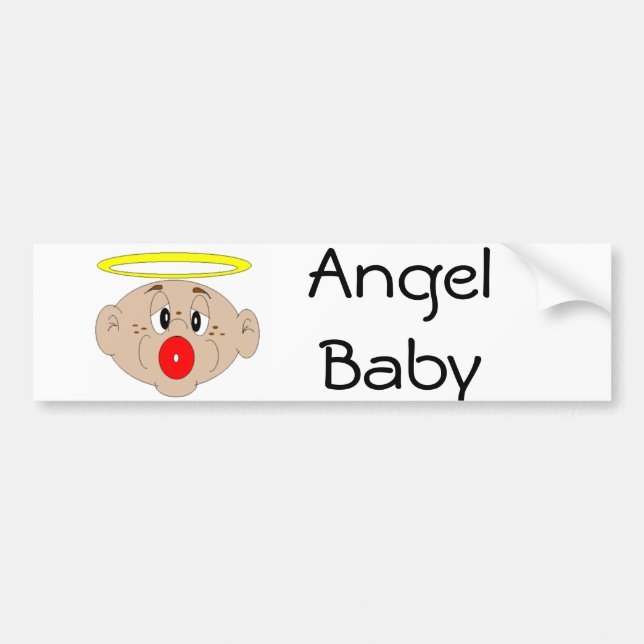 Adesivo Para Carro Angel Baby (Frente)