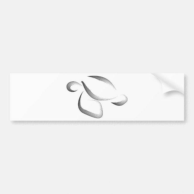 Adesivo Para Carro Animais - tartaruga (Frente)