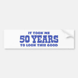 Adesivo Para Carro Aniversário de 50 anos