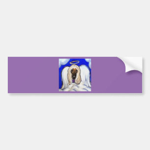 Adesivo Para Carro Anjo Afghan Hound