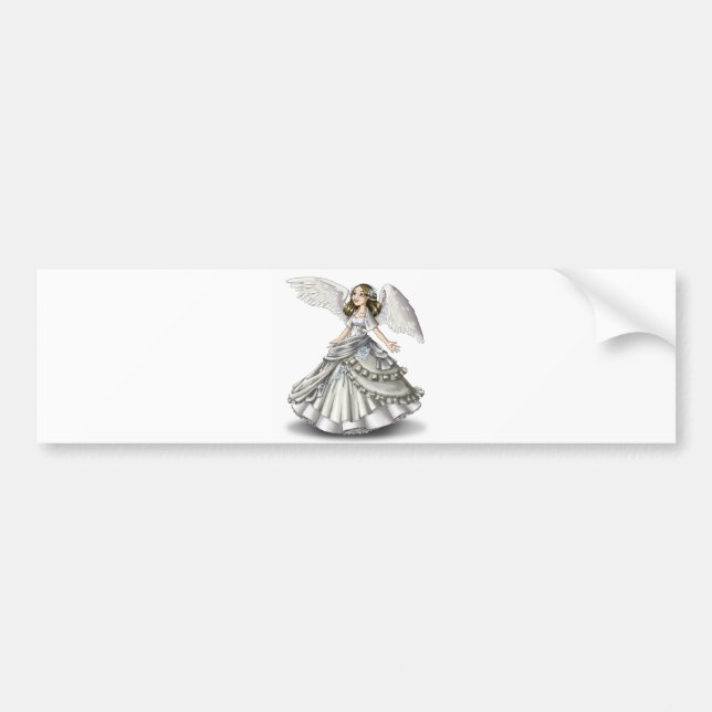 Adesivo Para Carro Anjo da neve (Frente)