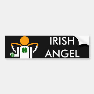 Adesivo Para Carro anjo irlandês
