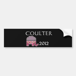 Adesivo Para Carro Ann Coulter 2012