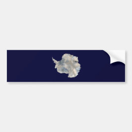 Adesivo Para Carro Antártica (Imagem Azul Marble da NASA)