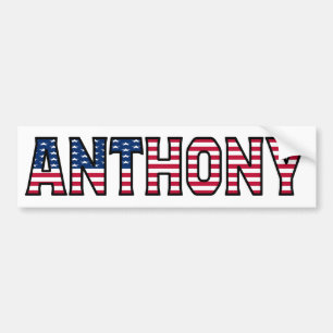 Adesivo Para Carro Anthony Name Vorname USA Aufkleber Sticker Auto