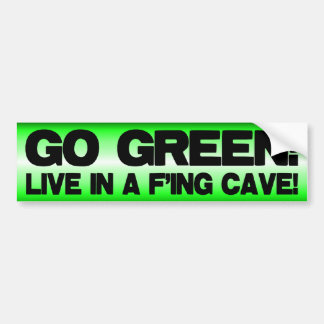 Adesivo Para Carro Anti aquecimento global - vai o verde!
