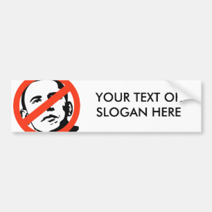 ADESIVO PARA CARRO ANTI-BARACK OBAMA
