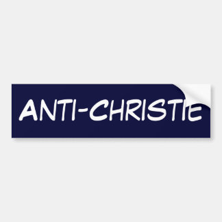 Adesivo Para Carro Anti-Christie