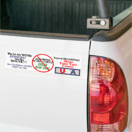 Adesivo Para Carro Anti Democrata Ocasio-Cortez Green New Deal
