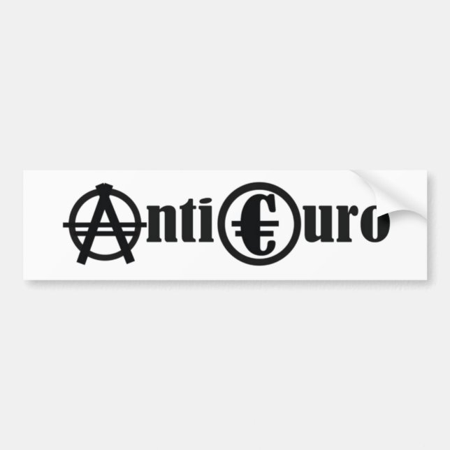 ADESIVO PARA CARRO ANTI- EURO (Frente)