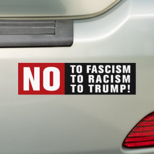 Adesivo Para Carro Anti-fascismo Anti-Racismo