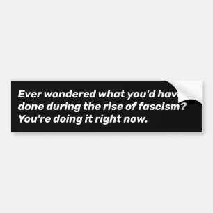 Adesivo Para Carro Anti-fascista