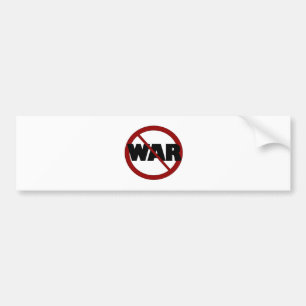 Adesivo Para Carro Anti guerra