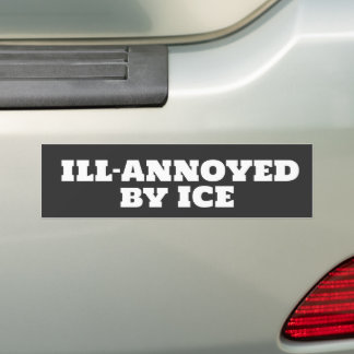 Adesivo Para Carro anti-ICE humor