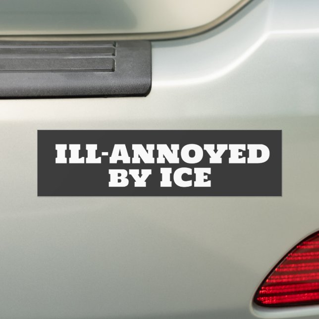 Adesivo Para Carro anti-ICE humor (No carro)