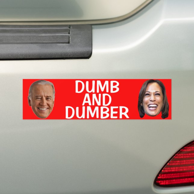 ADESIVO PARA CARRO ANTI JOE BIDEN TRUMP 2020 BUMPER STICKER (No carro)