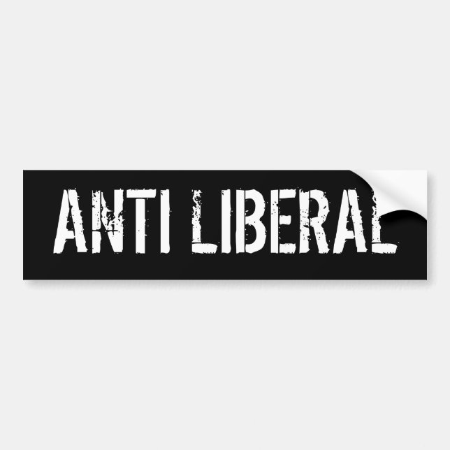 ADESIVO PARA CARRO ANTI LIBERAL (Frente)