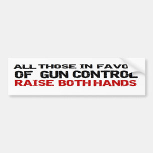 Adesivo Para Carro Anti mãos do controlo de armas de Obama anti amba