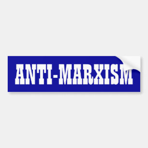 Adesivo Para Carro Anti-Marxismo