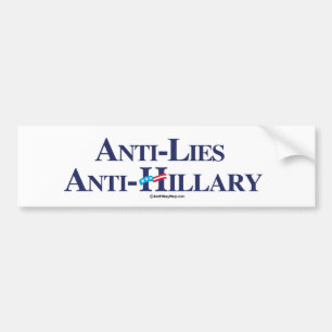 Adesivo Para Carro Anti-Mentiras Anti-Hillary - Anti-Hillary - .png