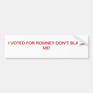 ADESIVO PARA CARRO ANTI OBAMA