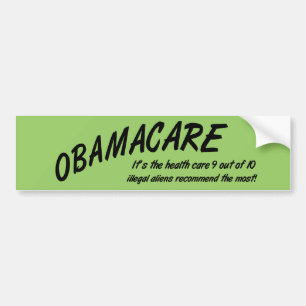 Adesivo Para Carro Anti Obama autocolante no vidro traseiro engraçad