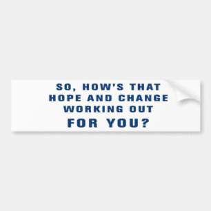 Adesivo Para Carro Anti-Obama Bumpersticker