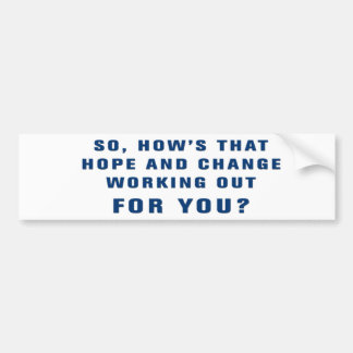 Adesivo Para Carro Anti-Obama Bumpersticker