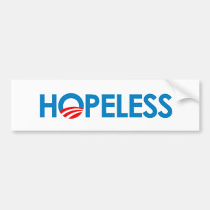 Adesivo Para Carro Anti-Obama - IMPOSSÍVEL