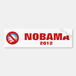 Adesivo Para Carro Anti Obama - NOBAMA