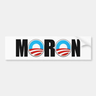 Adesivo Para Carro Anti parvo de Obama