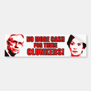 Adesivo Para Carro Anti Pelosi - anti Reid - Clunkers