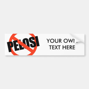 Adesivo Para Carro Anti-Pelosi/Nancy Pelosi