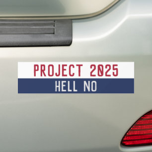 Adesivo Para Carro Anti Project 2025 Pro Freedom Party