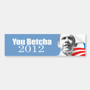 Adesivo Para Carro Anti republicano - você betcha 2012
