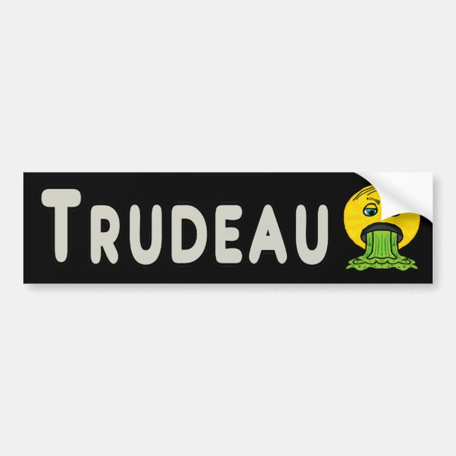 Adesivo Para Carro Anti-Trudeau (Frente)