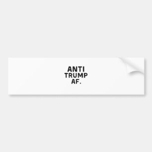 Adesivo Para Carro Anti Trump AF Democracia Americana