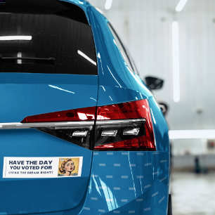 Adesivo Para Carro Anti-Trump Tem O Dia Em Que Você Votou Lamenta