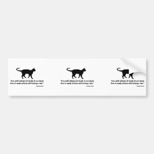 Adesivo Para Carro Antigos Proverbos de Gatos