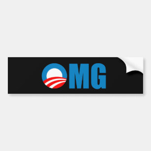 Adesivo Para Carro AntiObama OMG