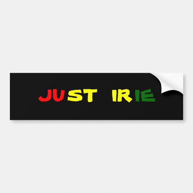 ADESIVO PARA CARRO APENAS IRIE (Frente)