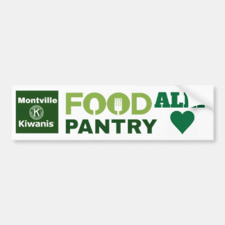 Adesivo Para Carro Apoiar o Montville Kiwanis Food Pantry