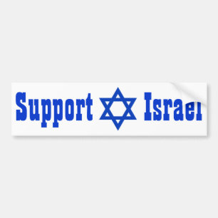 Adesivo Para Carro Apoio Israel